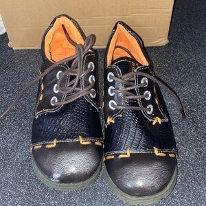 TMA 1818 shoes, fashionable low shoes, laces, genuine leather, multiple Size 38